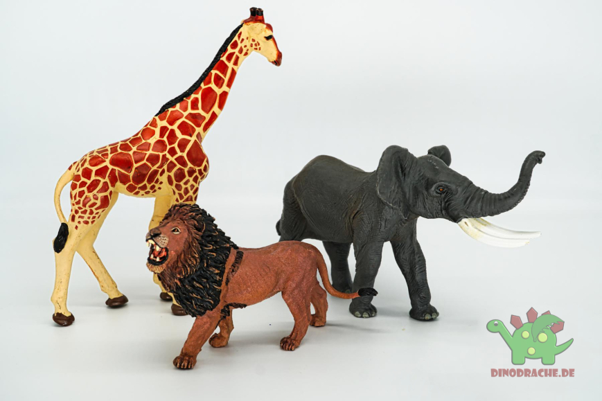 Papo Wild Life Tiere im Set   50215 + 50157 + 50096